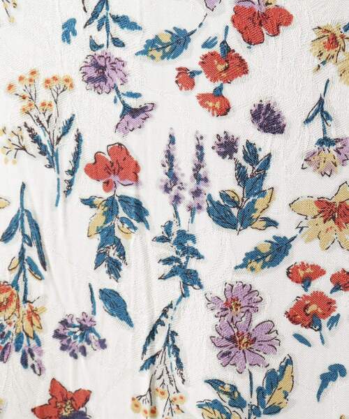 index（インデックス）の「◆フラワージャカードマーメイドスカート【WEB限定サイズ】（スカート・レディース・ホワイト系3/サックスブルー系・40/38/42/36）」の9枚目の写真