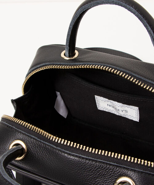 NOLLEY’S（ノーリーズ）の「スクエアボストンバッグ（ボストンバッグ・レディース・ブラック・FREE）」の9枚目の写真