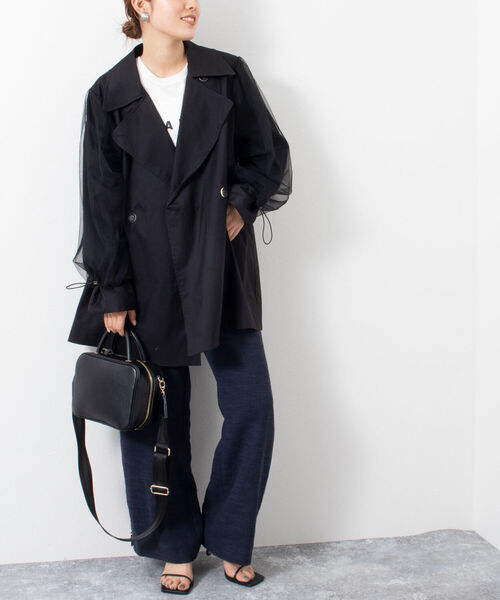 NOLLEY’S（ノーリーズ）の「スクエアボストンバッグ（ボストンバッグ・レディース・ブラック・FREE）」の8枚目の写真