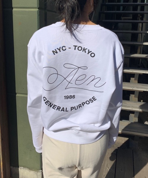 A.EN CLASSIC LOGO SWEAT（スウェット）｜A.en（エイエン ）