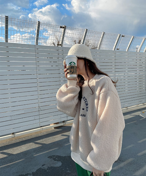 ISOOK(アイスー)の「Boa tulip hat / ボアチューリップハット(meg select)(ハット・レディース・アイボリー・FREE)」の3枚目の写真