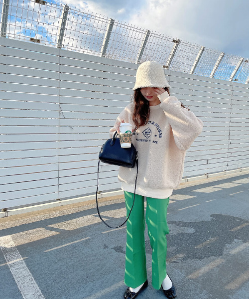 ISOOK(アイスー)の「Boa tulip hat / ボアチューリップハット(meg select)(ハット・レディース・アイボリー・FREE)」の6枚目の写真