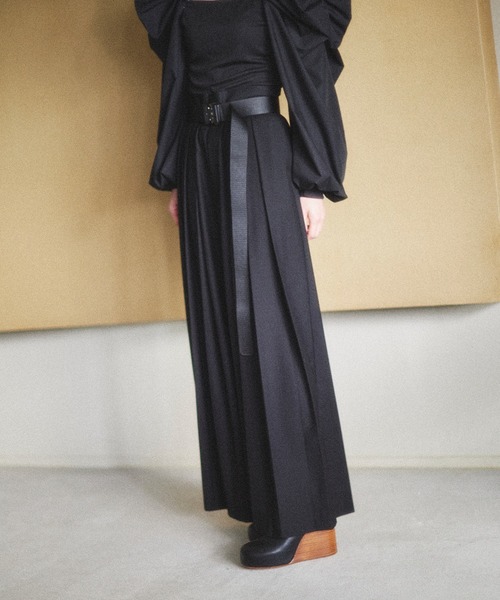 chuclla（チュクラ）の「【サイズ調節可】ワンタッチ マルチミリタリーベルト cha22s004（ベルト・レディース・ブラック・FREE）」の3枚目の写真