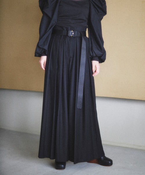 chuclla（チュクラ）の「【サイズ調節可】ワンタッチ マルチミリタリーベルト cha22s004（ベルト・レディース・ブラック・FREE）」の6枚目の写真