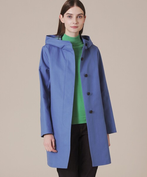 【美品】MACKINTOSH LONDON 2way フーデッドコート チェック MACKINTOSH LONDON（マッキントッシュ ロンドン）の「【CHRYSTON