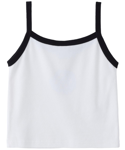 logo gradation camisole white ラスト1枚 LIMI LOGO COLLAGE RANDOM PT CAMISOLE OP WITH NET(S Black