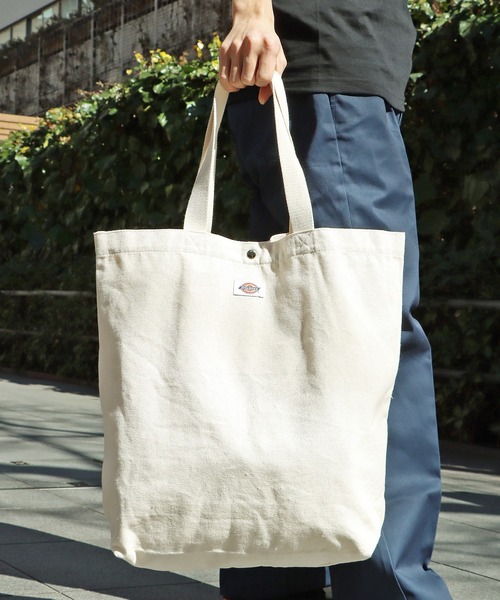 Dickies(ディッキーズ)の「▲Dickies/ディッキーズ DK LOGO TC CANVAS TOTE BAG トートバッグ キャンバス(トートバッグ・メンズ・アイボリー系/アイボリー系1/アイボリー系2・FREE)」の18枚目の写真
