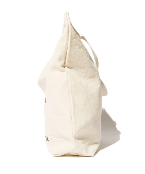 Dickies(ディッキーズ)の「▲Dickies/ディッキーズ DK LOGO TC CANVAS TOTE BAG トートバッグ キャンバス(トートバッグ・メンズ・アイボリー系/アイボリー系1/アイボリー系2・FREE)」の4枚目の写真
