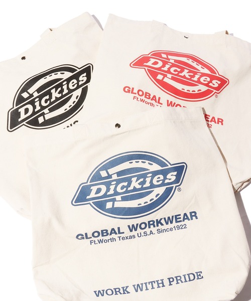 Dickies(ディッキーズ)の「▲Dickies/ディッキーズ DK LOGO TC CANVAS TOTE BAG トートバッグ キャンバス(トートバッグ・メンズ・アイボリー系/アイボリー系1/アイボリー系2・FREE)」の14枚目の写真