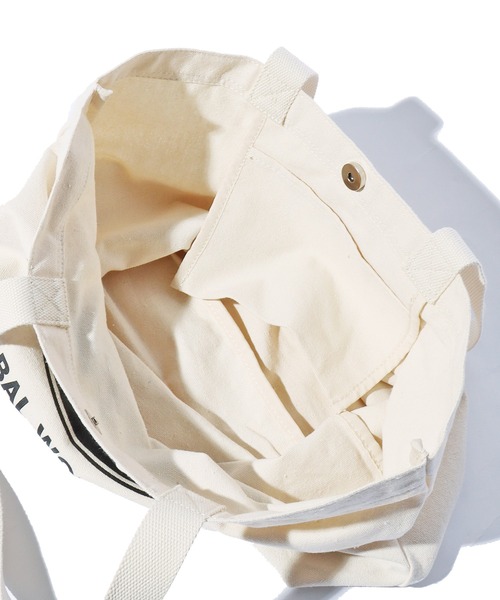 Dickies(ディッキーズ)の「▲Dickies/ディッキーズ DK LOGO TC CANVAS TOTE BAG トートバッグ キャンバス(トートバッグ・メンズ・アイボリー系/アイボリー系1/アイボリー系2・FREE)」の12枚目の写真