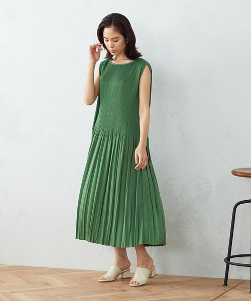 プリーツワンピース ワンピース Comme Ca Ism コムサイズム のファッション通販 Zozotown