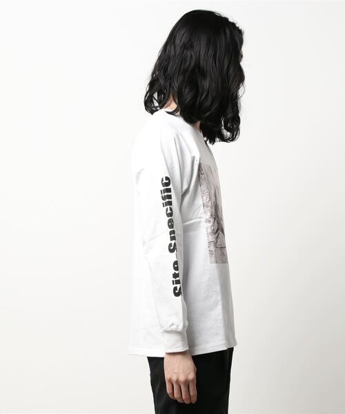 Kare/ME(カーミー)の「Kare/ME(カーミー)別注バスケット ロングスリーブT(Tシャツ/カットソー・メンズ・ホワイト/ブラック/パープル・SMALL/MEDIUM/LARGE)」の5枚目の写真