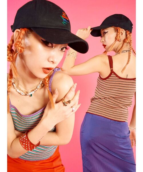 FILA(フィラ)の「FILA キャップ【コラボ】(キャップ・レディース・ブラック・FREE)」の5枚目の写真