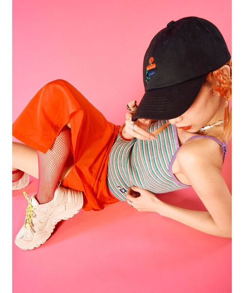 FILA(フィラ)の「FILA キャップ【コラボ】(キャップ・レディース・ブラック・FREE)」の14枚目の写真