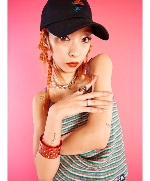 FILA(フィラ)の「FILA キャップ【コラボ】(キャップ・レディース・ブラック・FREE)」の11枚目の写真