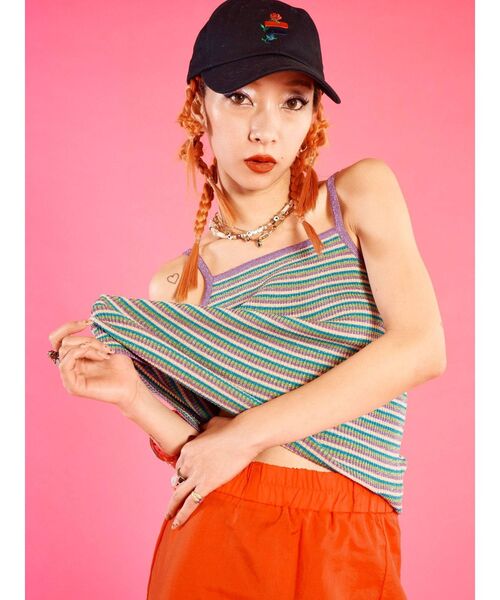 FILA(フィラ)の「FILA キャップ【コラボ】(キャップ・レディース・ブラック・FREE)」の19枚目の写真