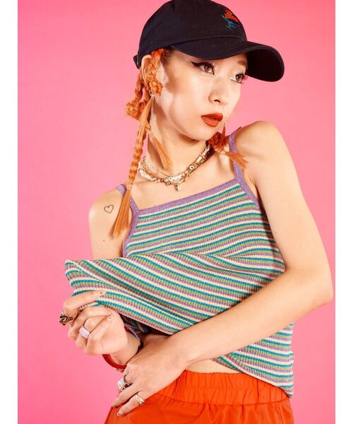 FILA(フィラ)の「FILA キャップ【コラボ】(キャップ・レディース・ブラック・FREE)」の8枚目の写真