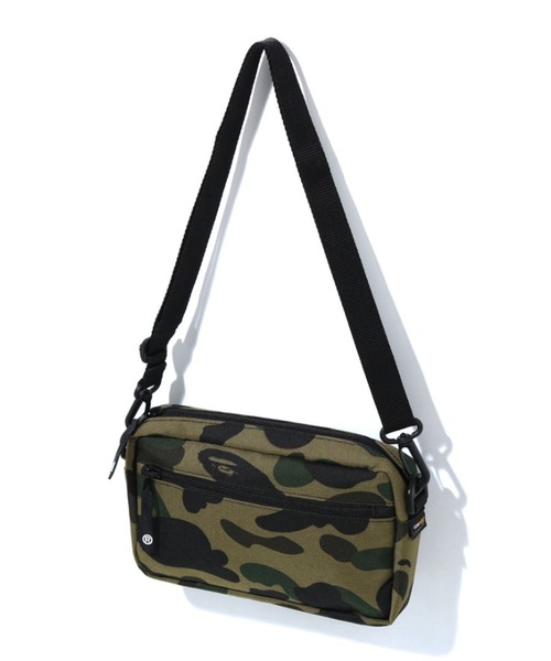 A BATHING APE(アベイシングエイプ)の「1ST CAMO MINI SHOULDER BAG M (CORDURA)(ショルダーバッグ・メンズ・グリーン・FREE)」の5枚目の写真