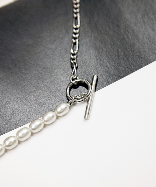FACTOTUM（ファクトタム）の「【FACTOTUM】2WAYパールネックレス（ネックレス・メンズ・シルバー/ゴールド・FREE）」の6枚目の写真