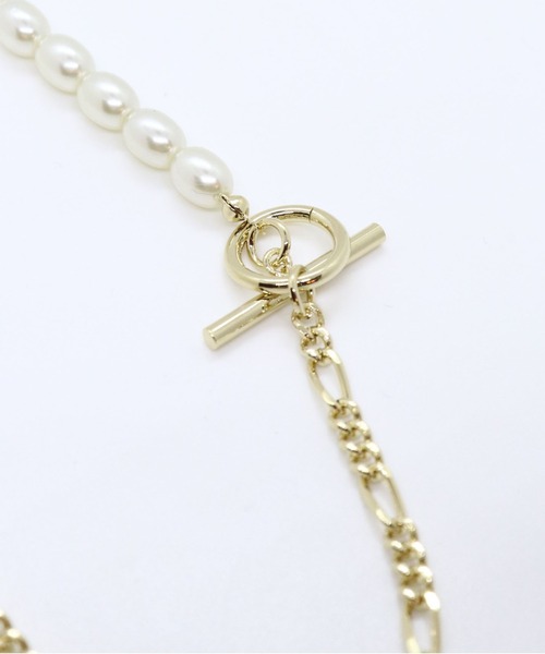 FACTOTUM（ファクトタム）の「【FACTOTUM】2WAYパールネックレス（ネックレス・メンズ・シルバー/ゴールド・FREE）」の14枚目の写真