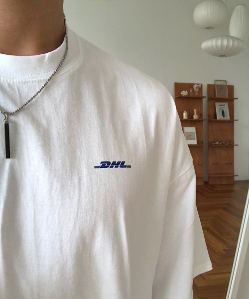 ASCLO（エジュクロ）の「ASCLO Grag Loosefit DHL Short Sleeve T Shirt（Tシャツ/カットソー・メンズ・ホワイト/チャコールグレー/ブラック/イエロー・FREE）」の14枚目の写真