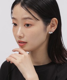 ラインパールノンホールピアス / 271742