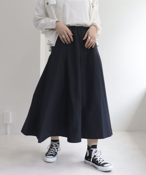 fredy emue（フレディエミュ）の「シャイニータイプライタースカート（スカート・レディース・ピンク/ネイビー・38/36）」の6枚目の写真