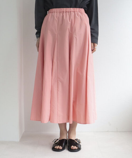 fredy emue（フレディエミュ）の「シャイニータイプライタースカート（スカート・レディース・ピンク/ネイビー・38/36）」の11枚目の写真