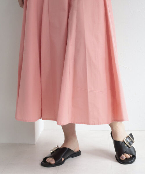 fredy emue（フレディエミュ）の「シャイニータイプライタースカート（スカート・レディース・ピンク/ネイビー・38/36）」の15枚目の写真