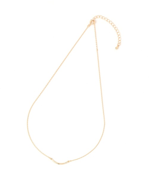 LAKOLE(ラコレ)の「アーチトップネックレス / 268604(ネックレス・レディース・その他1/その他2・FREE)」の3枚目の写真