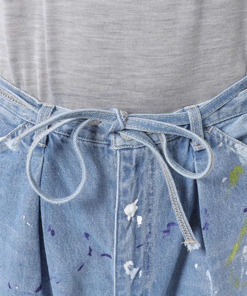 JOURNAL STANDARD(ジャーナルスタンダード)の「デニムトレイル バルーンペイントパンツ(デニムパンツ・メンズ・クリアブルー・SMALL/MEDIUM/LARGE)」の15枚目の写真