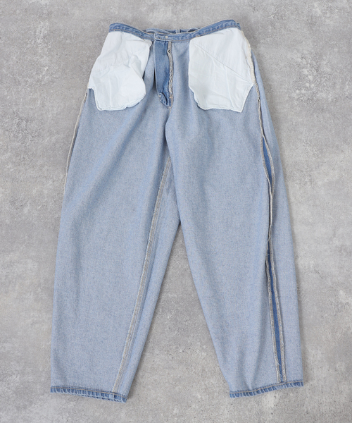 JOURNAL STANDARD(ジャーナルスタンダード)の「デニムトレイル バルーンペイントパンツ(デニムパンツ・メンズ・クリアブルー・SMALL/MEDIUM/LARGE)」の21枚目の写真