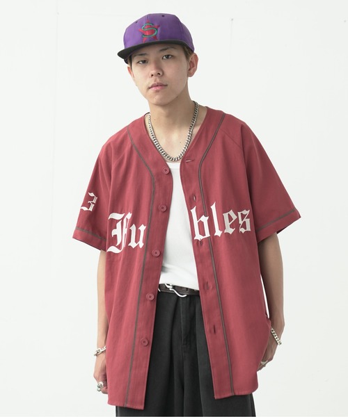 fuv.（ファブ）の「fuv - "Fubles" BASE BALL SHIRT ベースボールシャツ made in INTER FACTORY（シャツ/ブラウス・メンズ・ホワイト/ネイビー/ボルドー・FREE）」の3枚目の写真