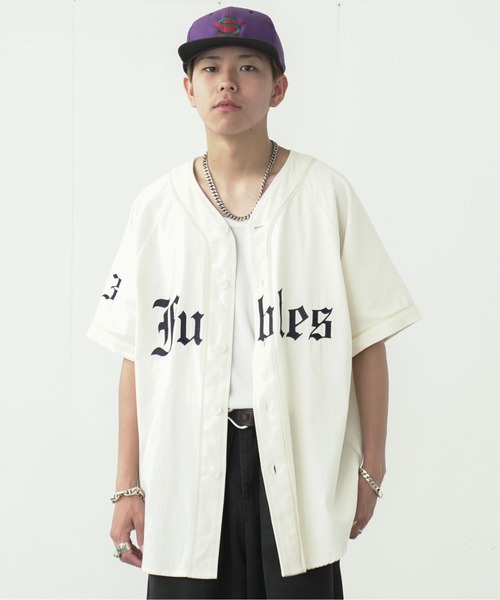fuv.（ファブ）の「fuv - "Fubles" BASE BALL SHIRT ベースボールシャツ made in INTER FACTORY（シャツ/ブラウス・メンズ・ホワイト/ネイビー/ボルドー・FREE）」の8枚目の写真