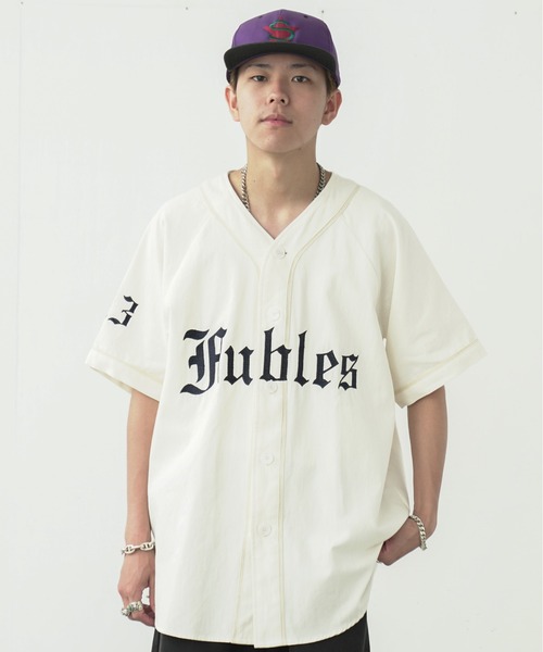 fuv.（ファブ）の「fuv - "Fubles" BASE BALL SHIRT ベースボールシャツ made in INTER FACTORY（シャツ/ブラウス・メンズ・ホワイト/ネイビー/ボルドー・FREE）」の10枚目の写真