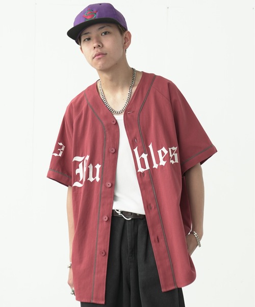 fuv.（ファブ）の「fuv - "Fubles" BASE BALL SHIRT ベースボールシャツ made in INTER FACTORY（シャツ/ブラウス・メンズ・ホワイト/ネイビー/ボルドー・FREE）」の12枚目の写真