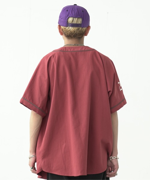 fuv.（ファブ）の「fuv - "Fubles" BASE BALL SHIRT ベースボールシャツ made in INTER FACTORY（シャツ/ブラウス・メンズ・ホワイト/ネイビー/ボルドー・FREE）」の16枚目の写真