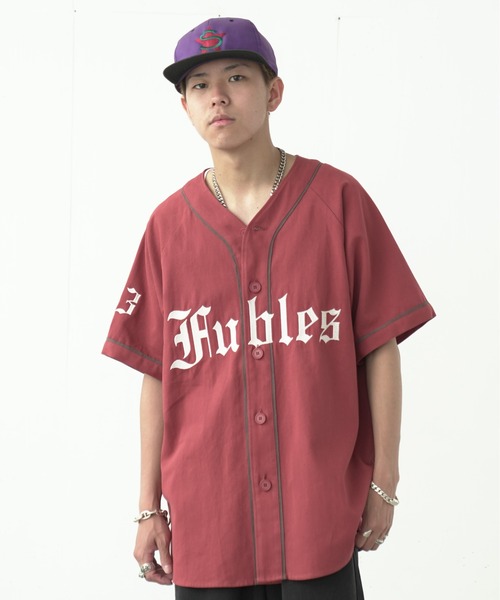 fuv.（ファブ）の「fuv - "Fubles" BASE BALL SHIRT ベースボールシャツ made in INTER FACTORY（シャツ/ブラウス・メンズ・ホワイト/ネイビー/ボルドー・FREE）」の15枚目の写真
