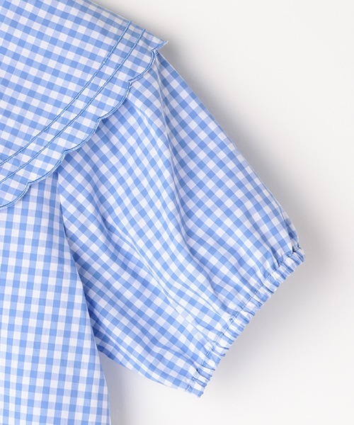 LOVETOXIC（ラブトキシック）の「ギンガムブラウスSETUP（アンサンブル