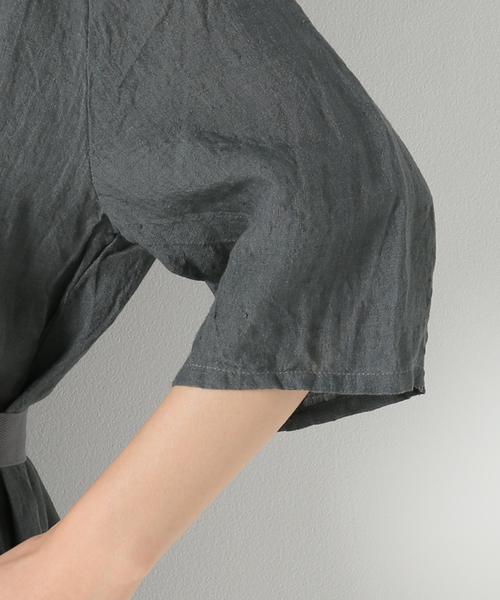 IENA（イエナ）の「【elsa esturgie/エルザ・エストロジー】ジャンプスーツ（サロペット/オーバーオール・レディース・アイボリー/ブラック系その他・38）」の14枚目の写真