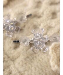 merry jenny | acrylic bear hair pin(ヘアピン)
