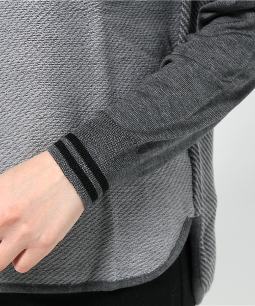 OUTLET（アウトレット）の「【robbem】ラグランKNITTOPS（ニット/セーター・レディース・グレー・FREE）」の6枚目の写真