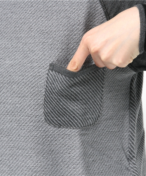 OUTLET（アウトレット）の「【robbem】ラグランKNITTOPS（ニット/セーター・レディース・グレー・FREE）」の9枚目の写真