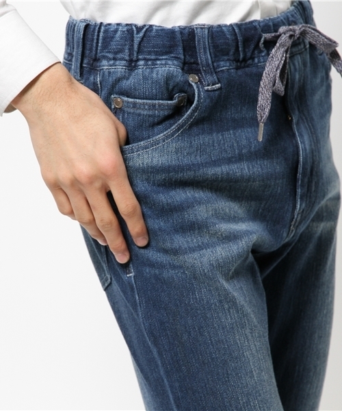 CIAOPANIC TYPY（チャオパニックティピー）の「【oblekt】オブレクトジョガーライトデニムパンツ（デニムパンツ・メンズ・ブルー/ネイビー・MEDIUM/SMALL/LARGE）」の10枚目の写真