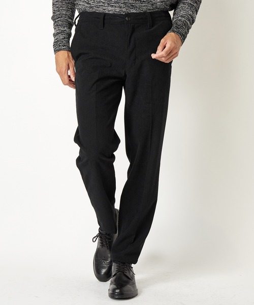 MEN'S BIGI（メンズビギ）の「親子コーデュロイストレッチイージースラックス（スラックス・メンズ・ブラック/ベージュ/オフホワイト・01/02/03/04）」の8枚目の写真