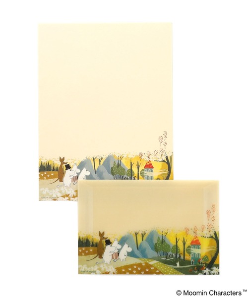 MOOMIN（ムーミン）の「MOOMIN ムーミン トレペレター レターセット 手紙（ステーショナリー・レディース・その他1/その他2/その他3/その他4・FREE）」の6枚目の写真