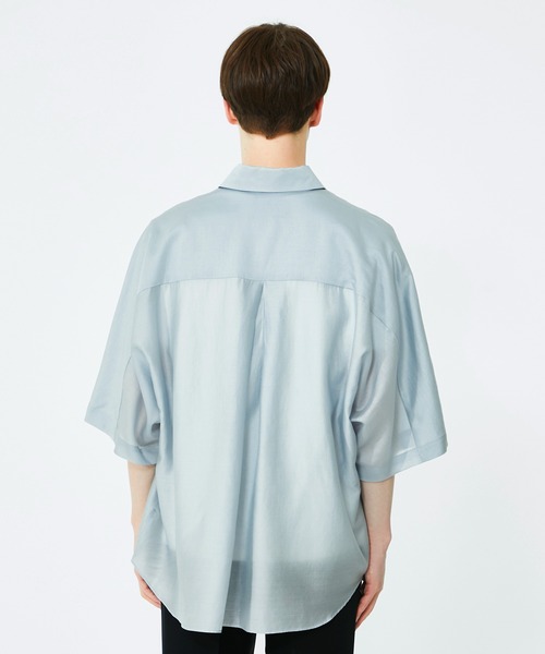 UNITED TOKYO（ユナイテッドトウキョウ）の「シアードルマンオーバーシャツ（シャツ/ブラウス・メンズ・ブラック/グレー・1/2）」の14枚目の写真