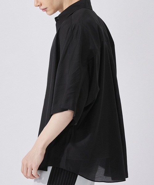 UNITED TOKYO（ユナイテッドトウキョウ）の「シアードルマンオーバーシャツ（シャツ/ブラウス・メンズ・ブラック/グレー・1/2）」の21枚目の写真