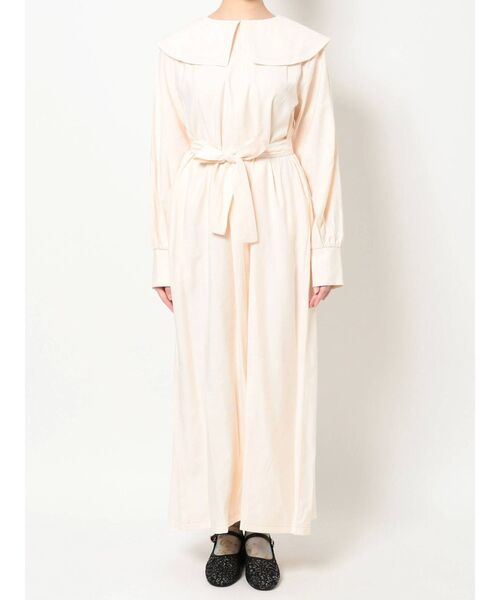 merry jenny（メリージェニー）の「Ｗステッチリボンワンピース（ワンピース・レディース・ブラック/アイボリー・FREE）」の6枚目の写真