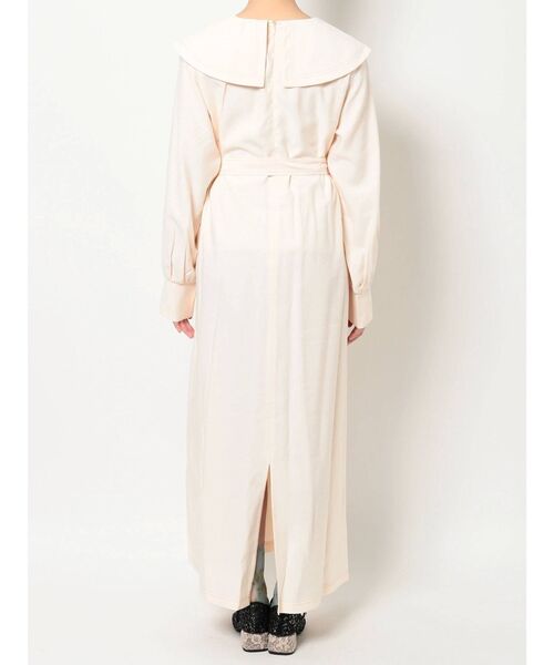 merry jenny（メリージェニー）の「Ｗステッチリボンワンピース（ワンピース・レディース・ブラック/アイボリー・FREE）」の8枚目の写真